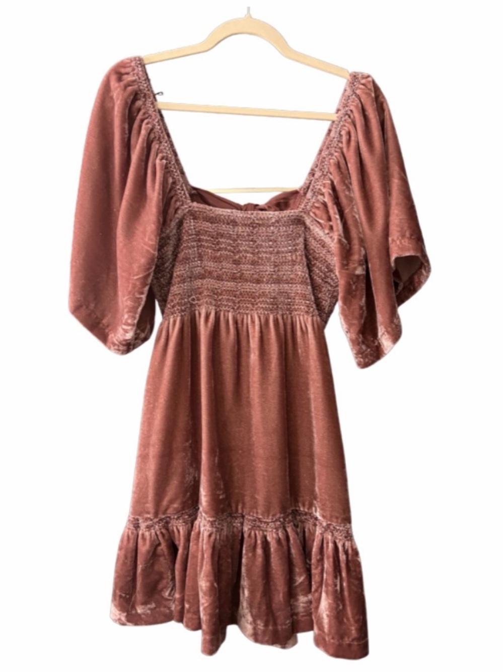 Free People Easy to Love Velvet Dress - Picture 3 of 7